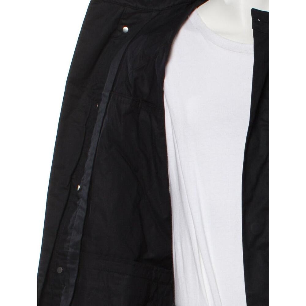 Helmut Lang Jacket Black XL Winter Coat Cargo Utility Hooded Parka Heavy Long - Picture 16 of 16